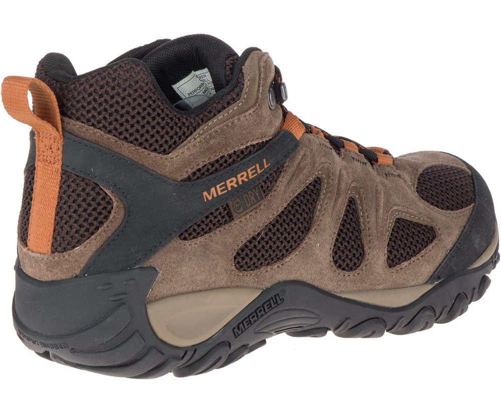 Botas Homem - Merrell Yokota 2 Mid Waterproof - Marrom - CLG397012